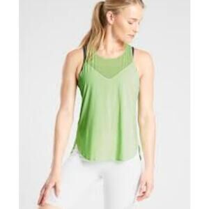 Athleta Speedwork Tank Sonic Mint Green Women’s Small S EUC